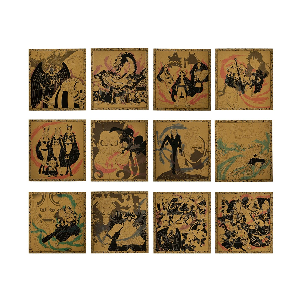 海賊王 角色色紙 約23x22cm