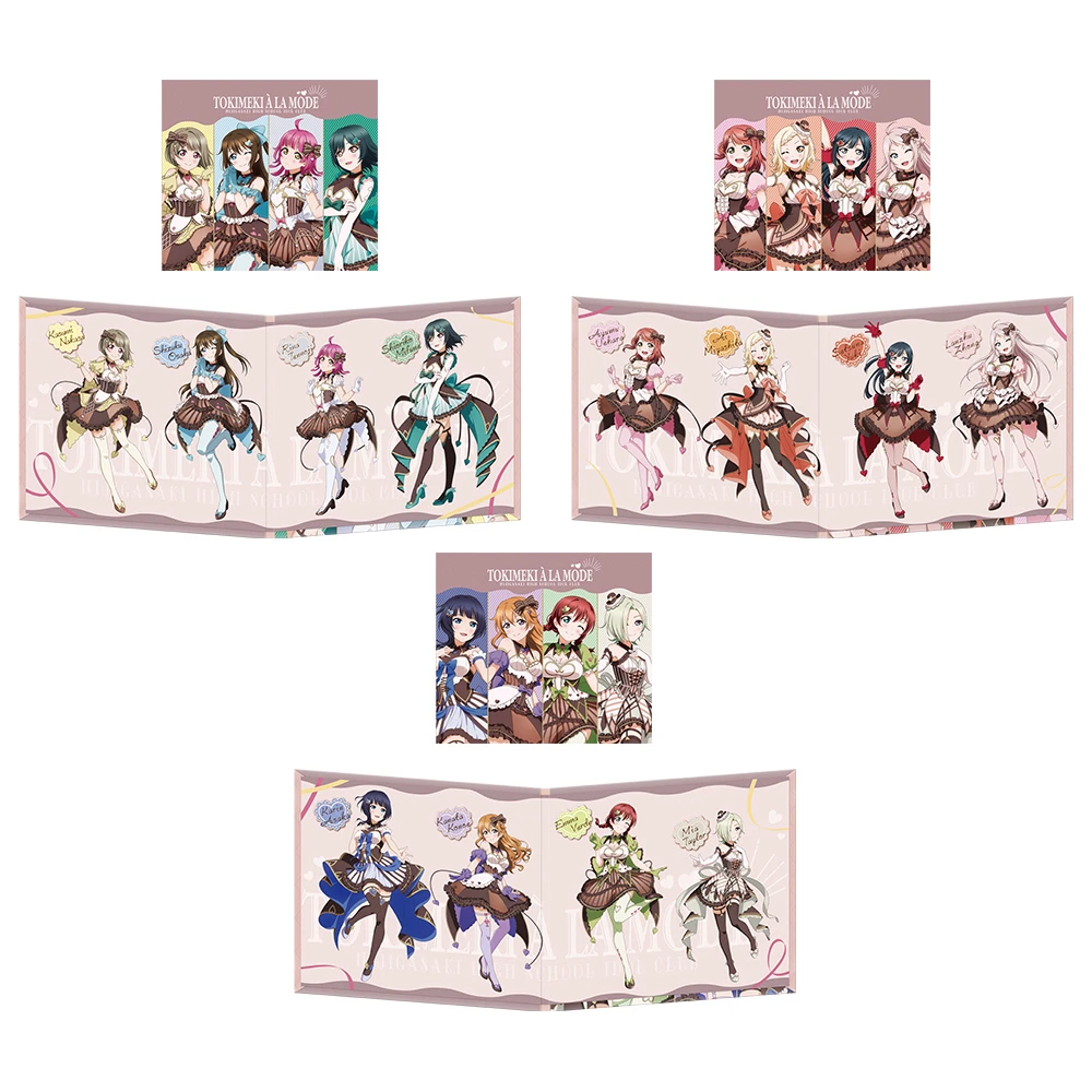 LoveLive掀開式畫板 合起時約12×14cm