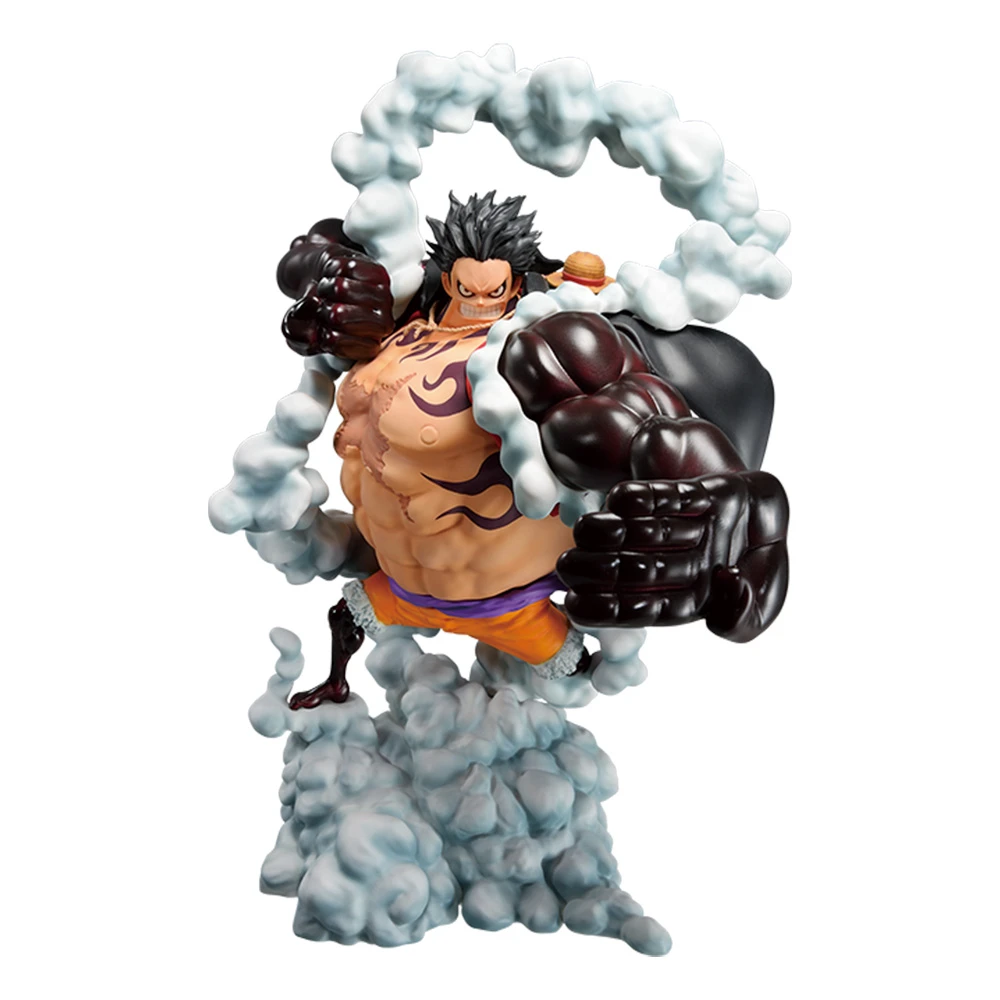 魯夫 四皇激鬥 模型 約20cm