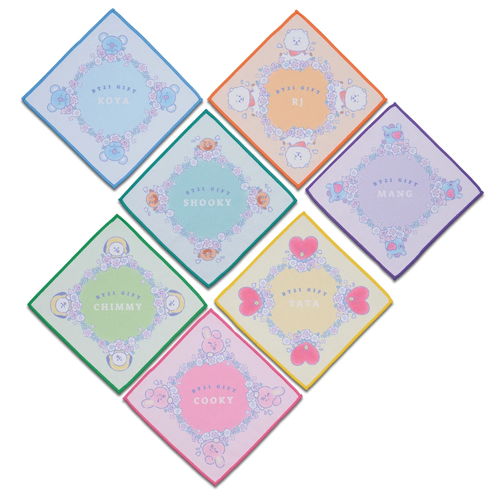 BT21方巾 約20cm