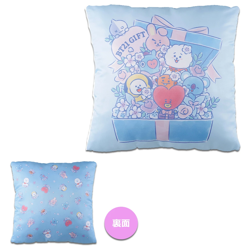 BT21主題抱枕 邊35cm
