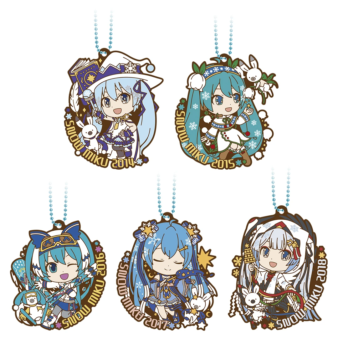 2014-2018 雪初音吊飾 約6cm