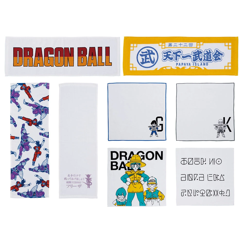 七龍珠藝術 毛巾60cm 方巾30cm