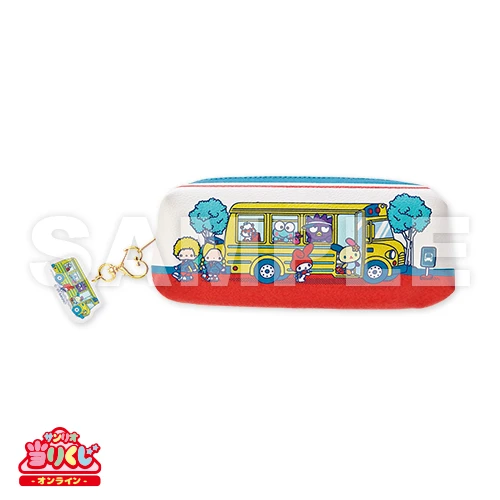 三麗鷗筆帶 公車款 約9x6x6cm