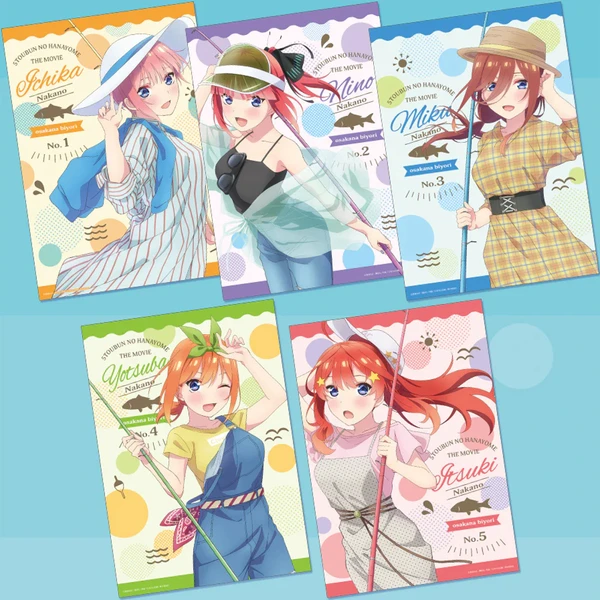 五等分的花嫁 釣魚日常 A3海報 (原K-O賞) 