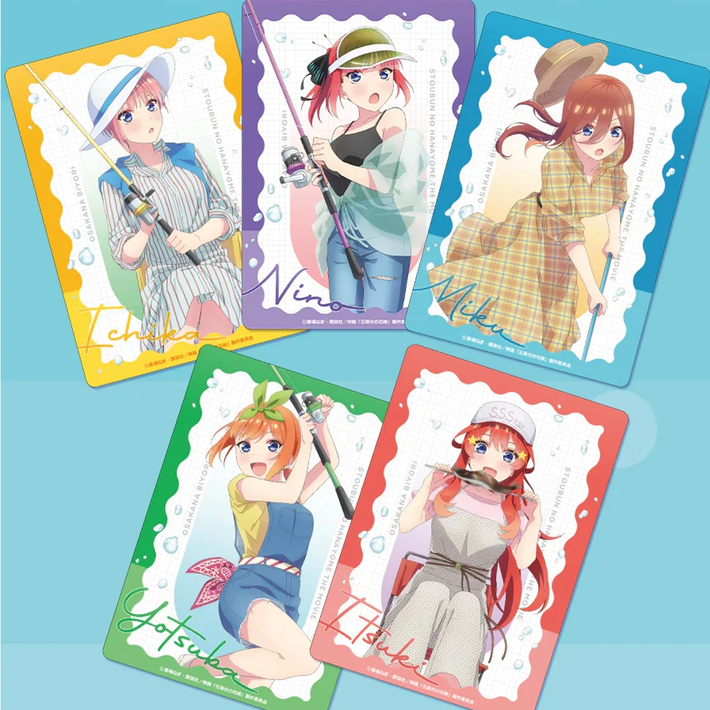 五等分的花嫁 釣魚日常小卡 (原P賞) 