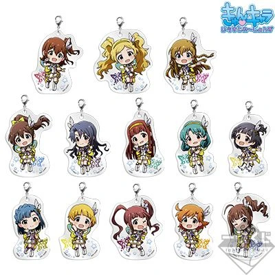 偶像大師 角色壓克力吊飾 PRINCESS STARS ver. 約6.5cm