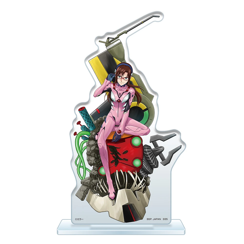 真希波&新2號機α 角色立牌 約21cm