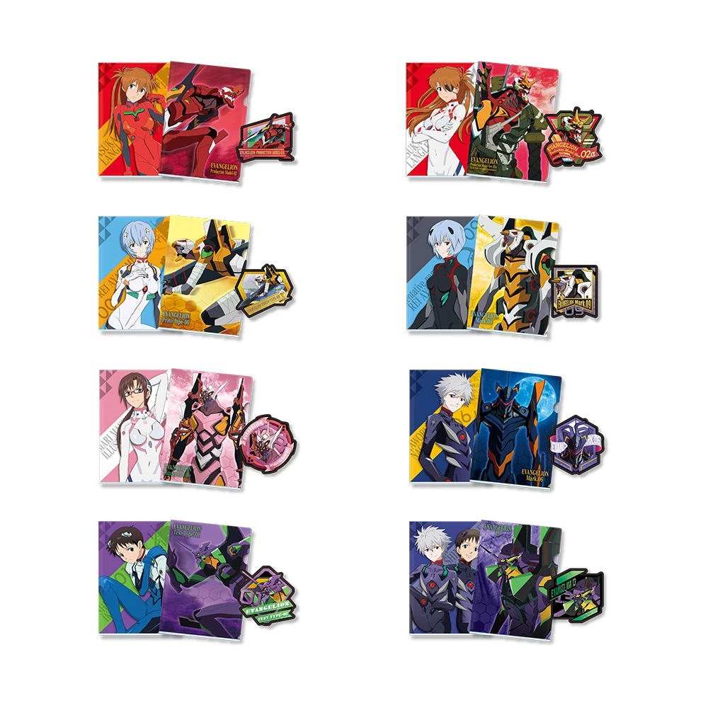 EVA A4資料夾&貼紙套組