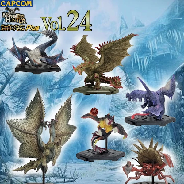 CAPCOM《魔物獵人 崛起》雕像 盒玩 Plus Vol.24