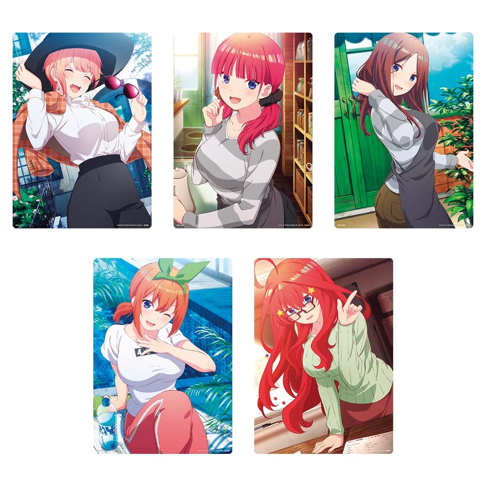 五等分的花嫁 B5 小卡 約25.7×18.2cm