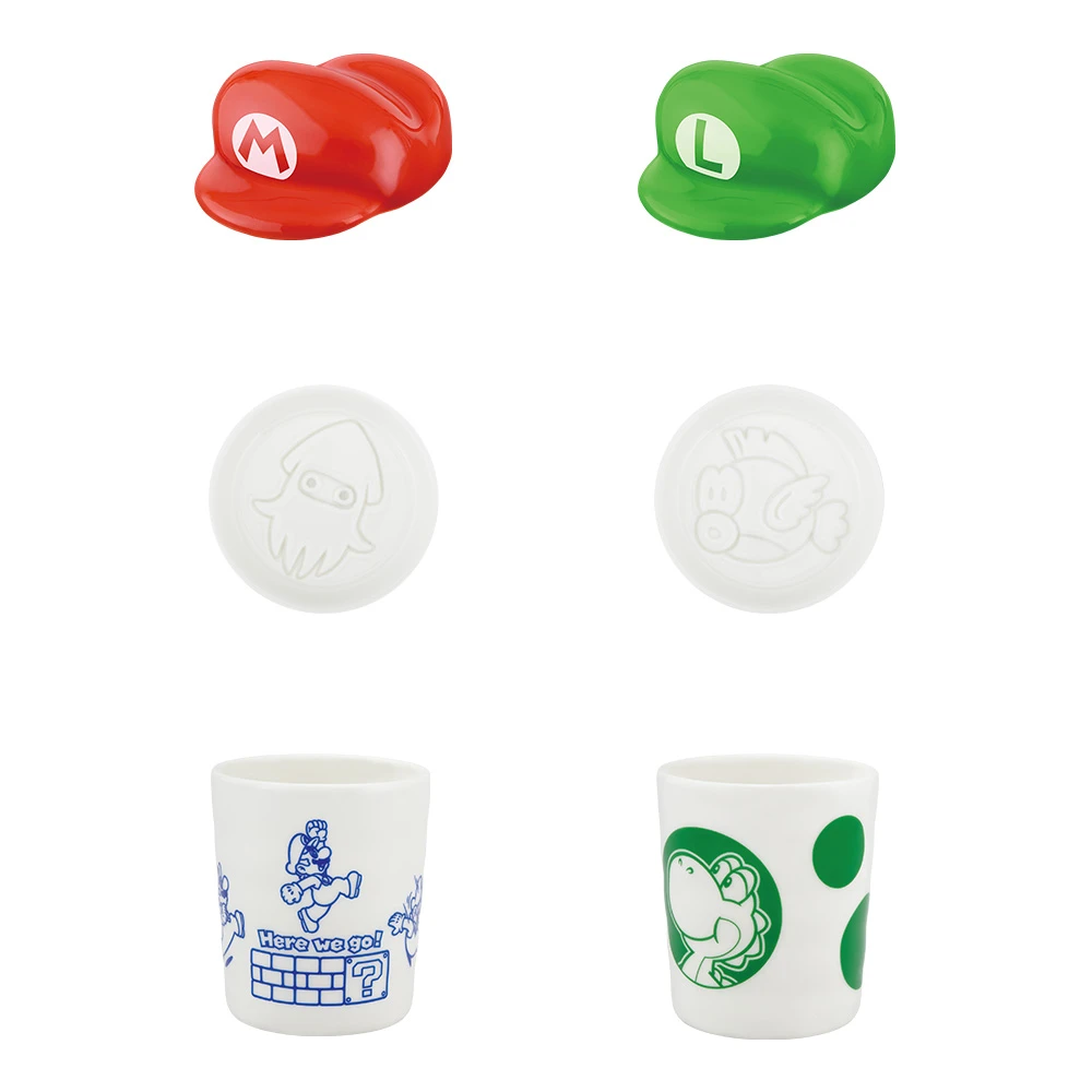 超級瑪利歐兄弟 陶瓷日常用品 約5~8cm