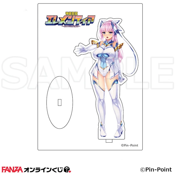 神裝聖姫 立牌 D款 約14cm