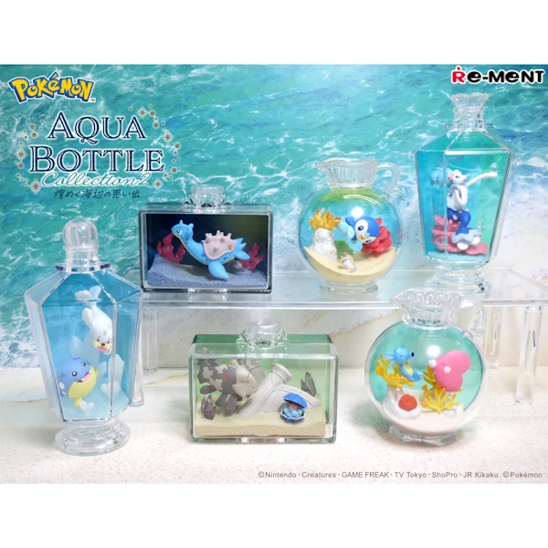 Re-MeNT 精靈寶可夢 神奇寶貝 水底世界天氣瓶 AQUA BOTTLE collection2 〜閃耀海邊的回憶〜