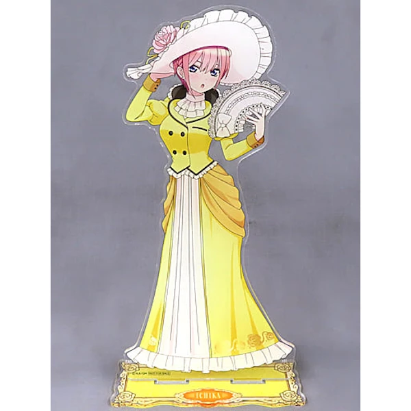 中野一花立牌 約26cm +隨機徽章乙枚 