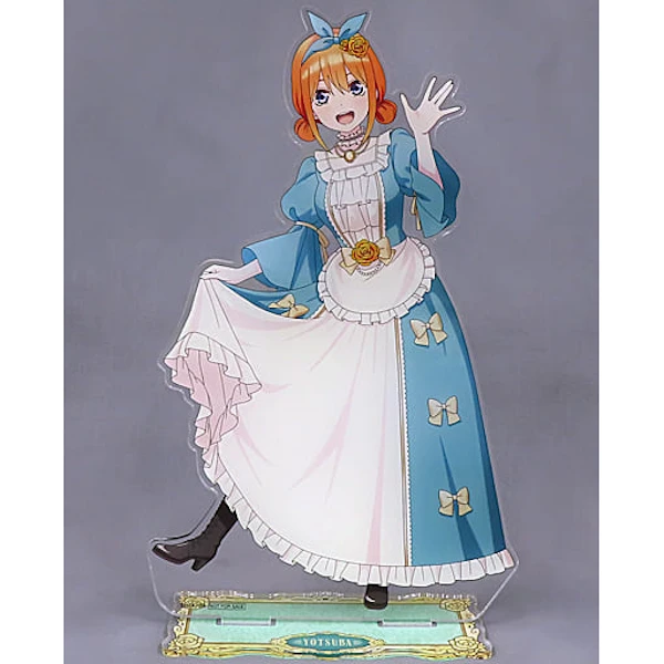 中野四葉立牌 約26cm +隨機徽章乙枚 