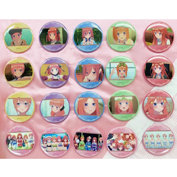 五等分隨機徽章乙枚 約75mm