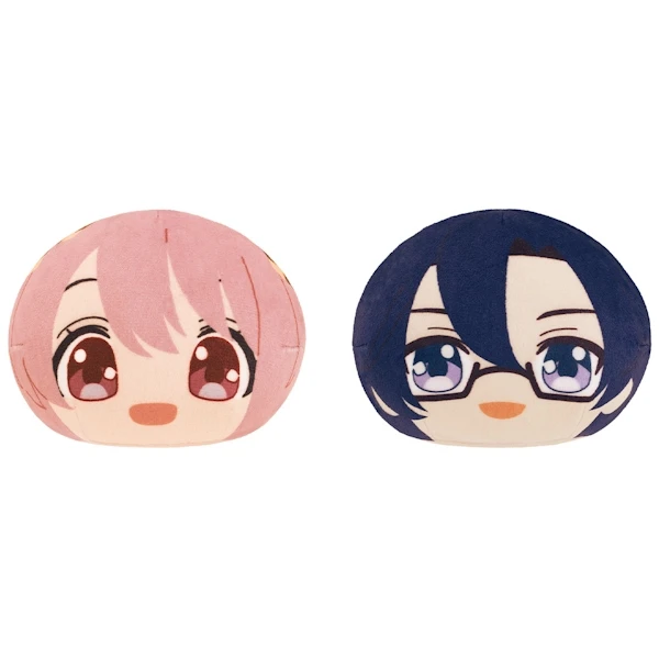 のあ(Noa) & もふ(Mofu) 早安／晚安雙面 團子娃娃套組 約13cm