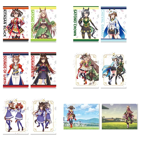 賽馬娘 A4透明文件夾組