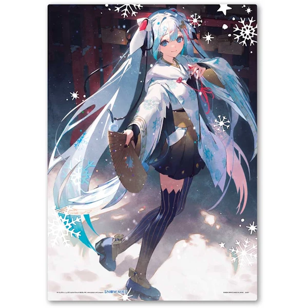 雪初音〜2018〜 DSマイル A3畫板 約29.7x42cm