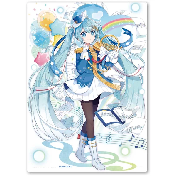 雪初音〜2020〜 ちょん＊ A3畫板 約29.7x42cm