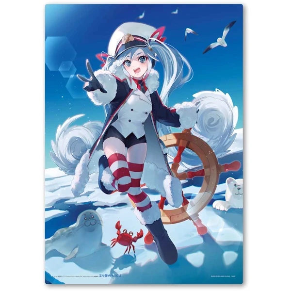 雪初音〜2022〜 美和野らぐ A3畫板 約29.7x42cm