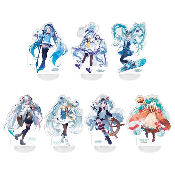 雪初音 偶數年 壓克力立牌 約12cm