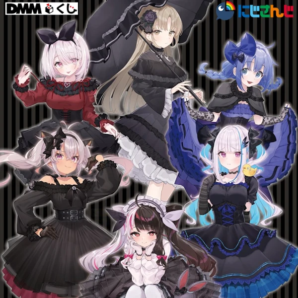 DMM賞 彩虹社 ~哥德洋裝派對~ VTuber NIJISANJI