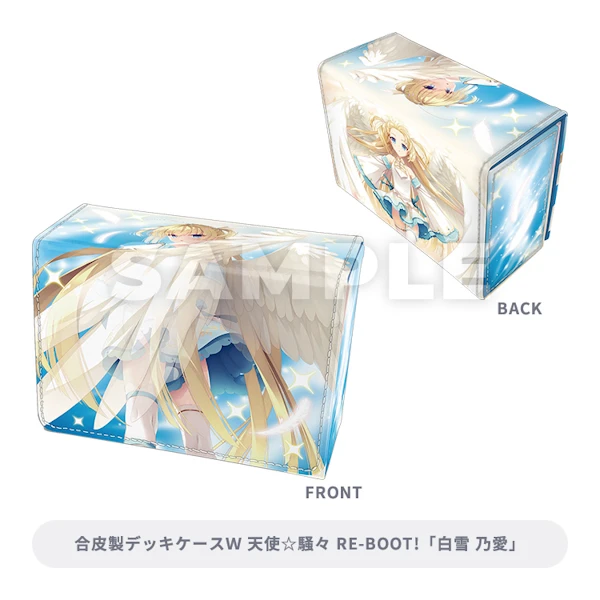 天使☆騷騷 RE-BOOT! 合成皮卡盒 白雪乃愛 約15.2x11x7cm
