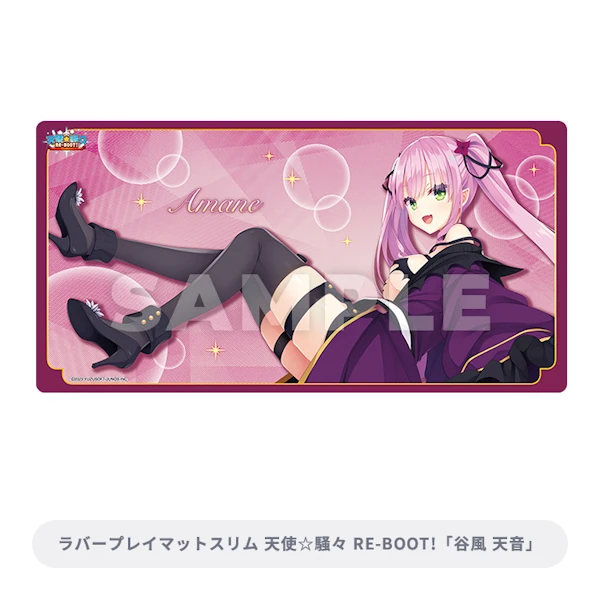天使☆騷騷 RE-BOOT!  谷風天音 卡墊 約30x58x0.2cm