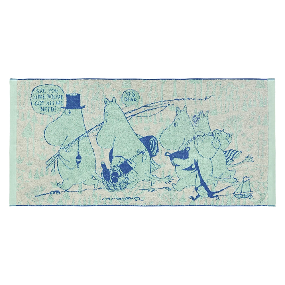 嚕嚕米旅行 主題浴巾 約100cm