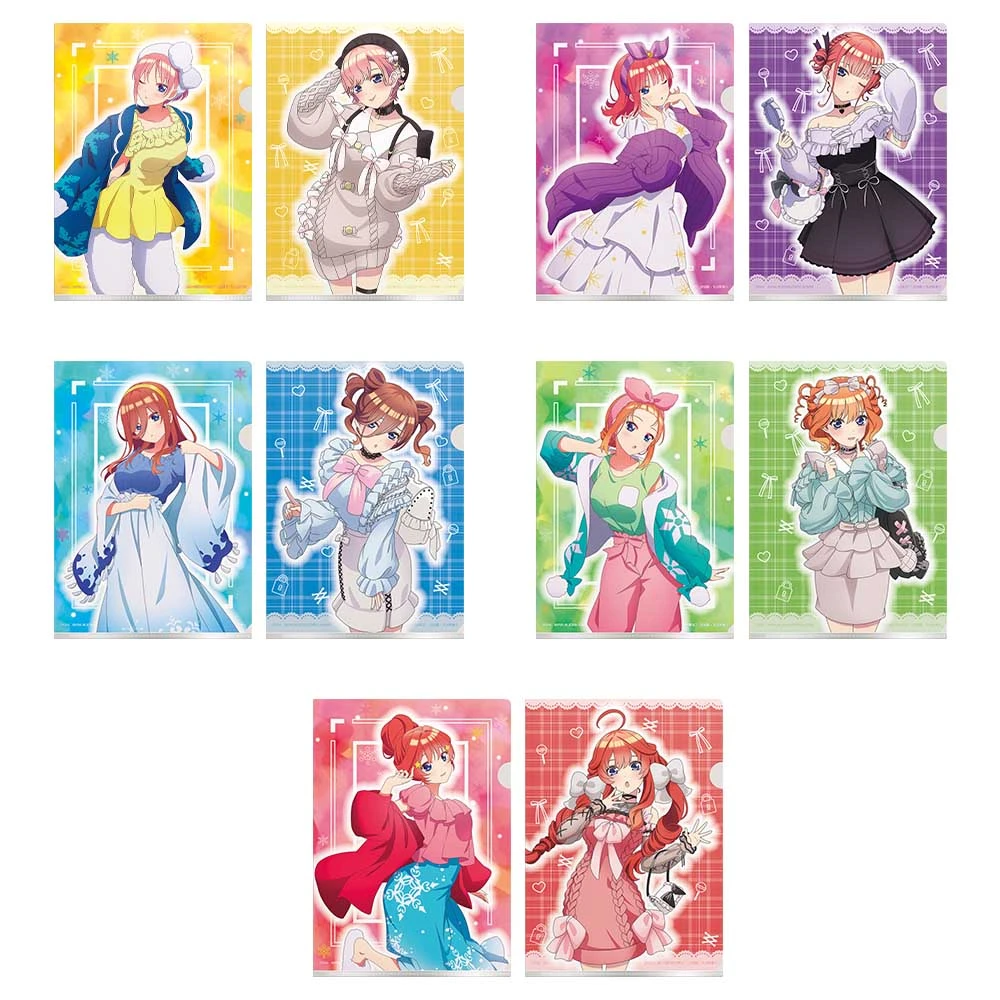 五等分的花嫁 A4資料夾 約21×29.7cm