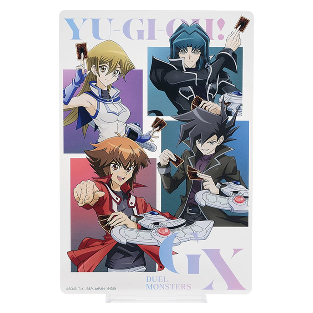 遊城十代&天上院明日香&萬丈目準&丸藤亮 立牌 約21cm