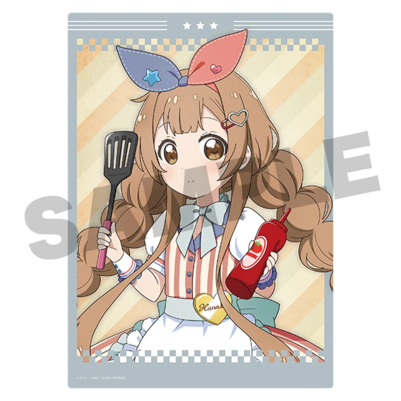 大室花子 家庭餐廳 料理廚師 A3畫板立板 約42×29cm