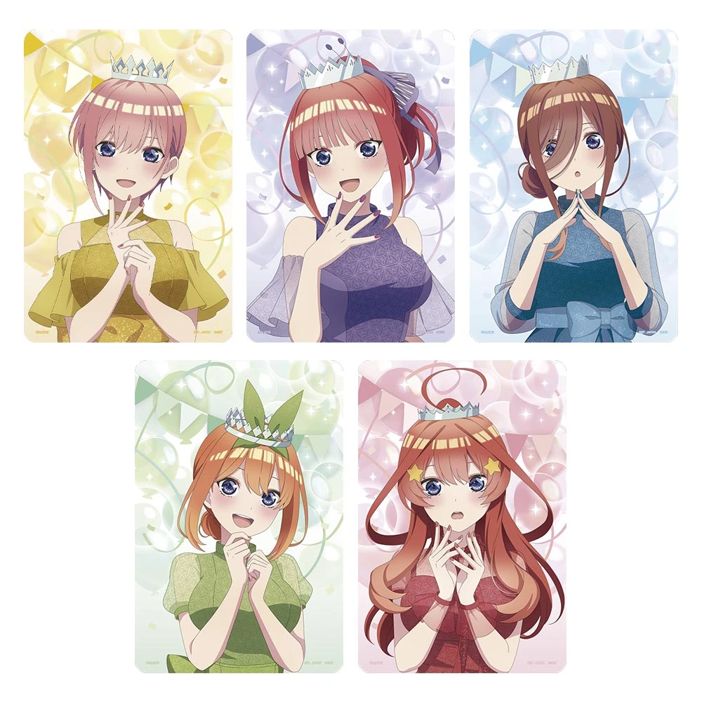 五等分的花嫁 驚喜表情 插畫板 約15cm