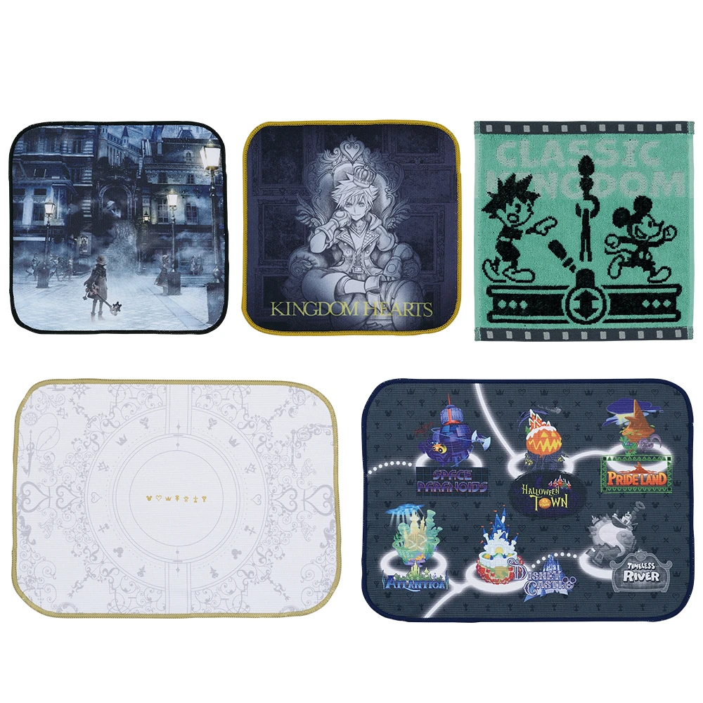 SQUARE ENIX 毛巾 方巾約25cm／餐墊約35cm