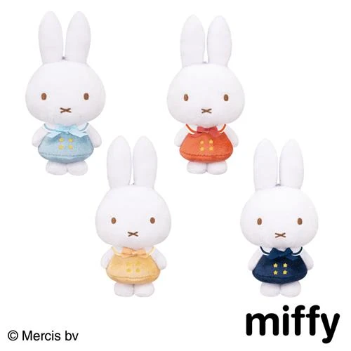 miffy 星星水手服 小白兔娃娃吊飾 約12cm