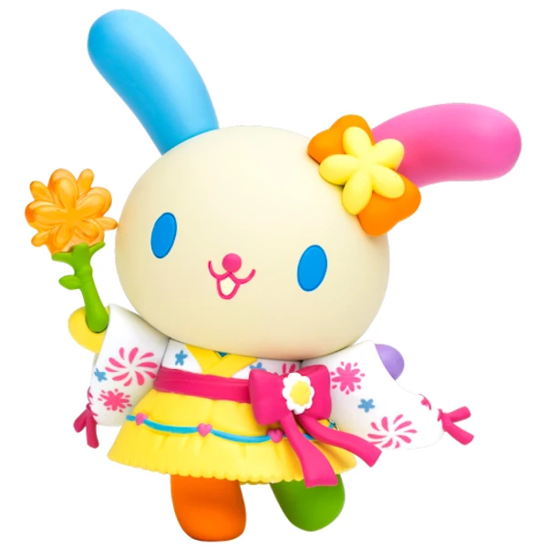 花小兔 公仔 約8cm