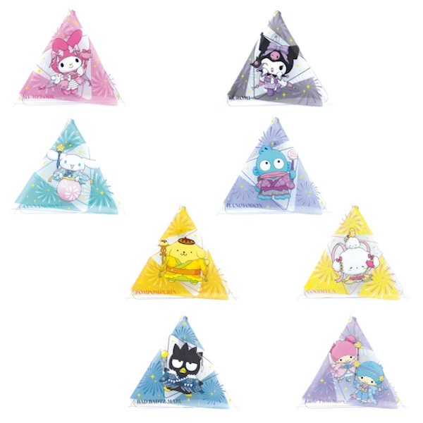 Sanrio 群星 三角形小包 約11cm