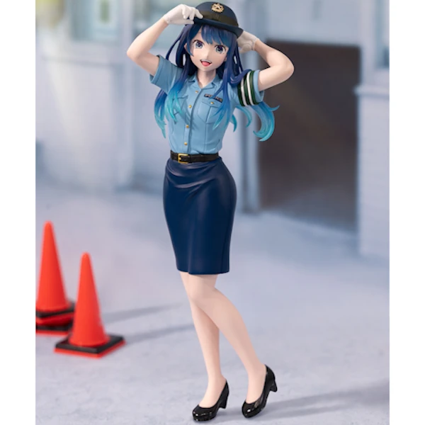 黑川茜 女警官 模型 約19cm