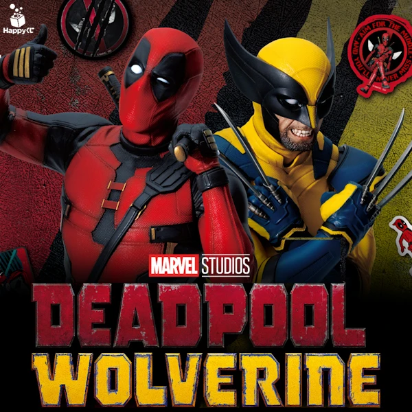 Happy賞 MARVEL 死侍與金鋼狼