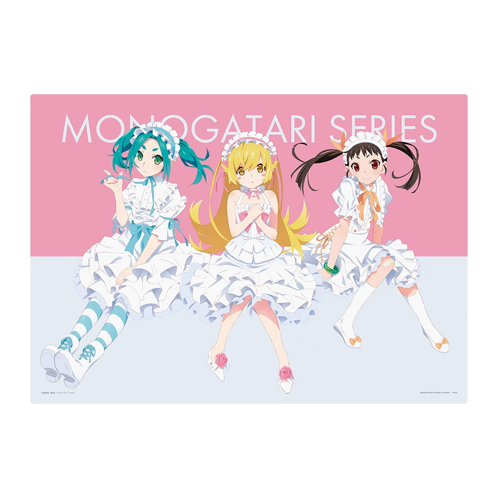  MONOGATARI SERIES 忍時間 真宵殭屍 余接人偶 A3插畫版