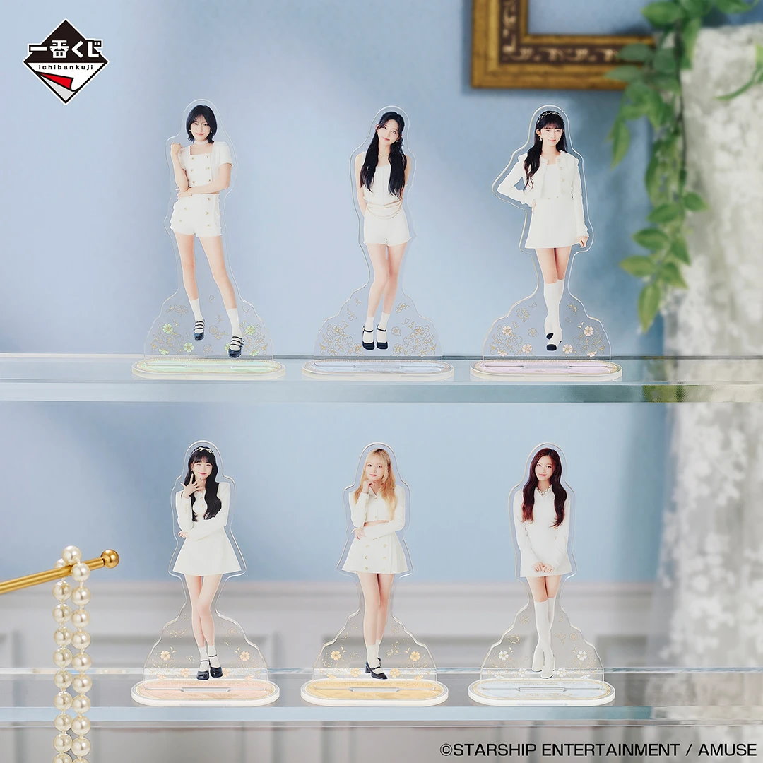 Gaeul／Yujin／Rei／Wonyoung／Liz／Leeseo 明星立牌 約12cm