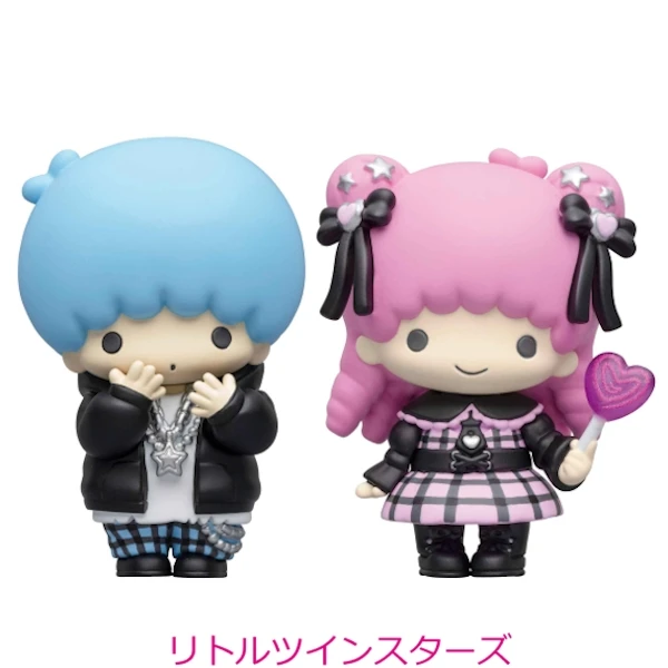 雙子星 Kiki&Lala Little twin stars 搖滾 小公仔 約4.5~7cm