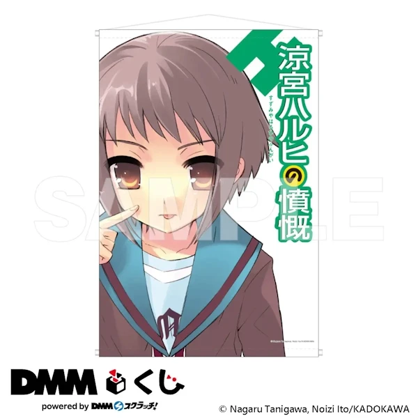 8卷 涼宮春日的憤慨 B2掛軸 約76×52cm
