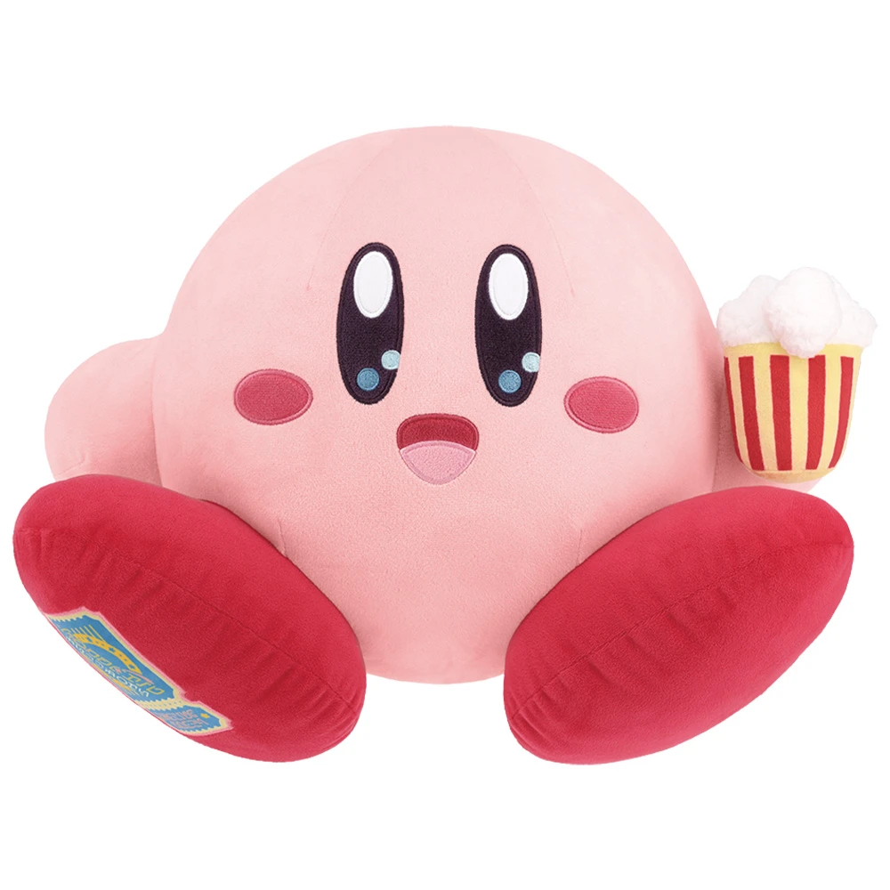 ENJOY THE PARK 卡比 Kirby 爆米花 娃娃 約25cm
