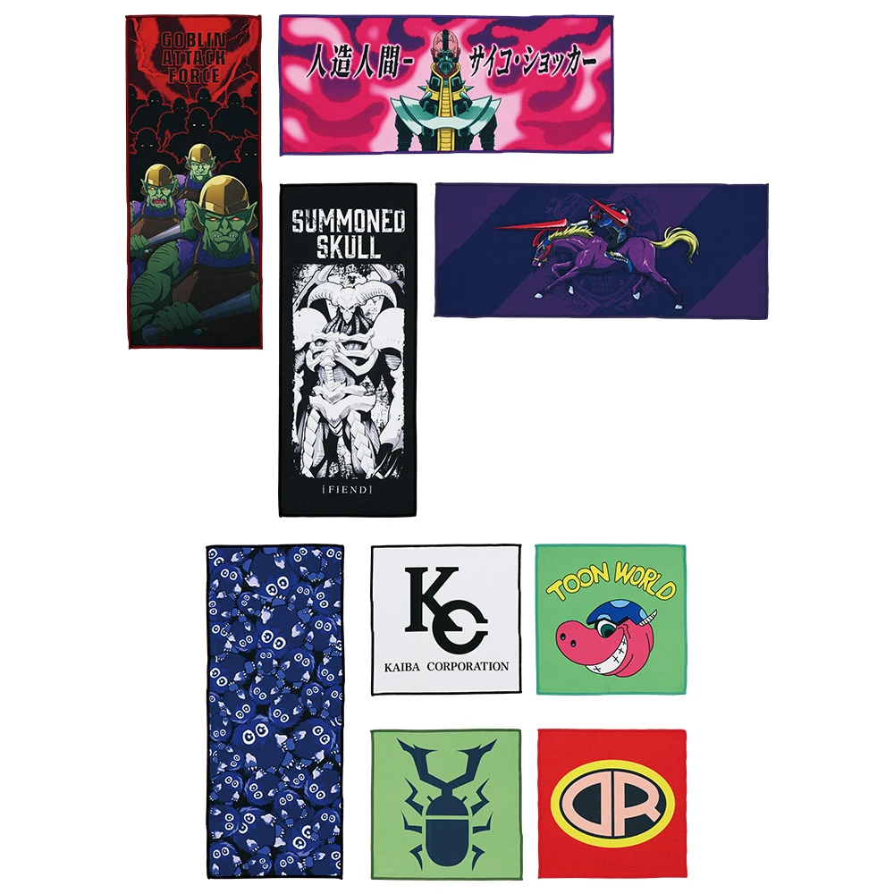 人造人／惡魔的召喚／暗黑騎士蓋亞／哥布林突擊部隊／卡通世界／KC...等 主題毛巾 約25~50cm