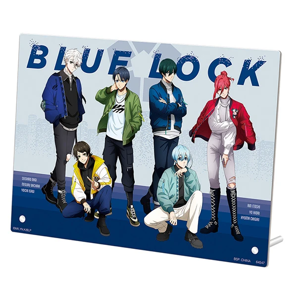 BLUE LOCK MA-1外套 全新插畫 全員B5立牌