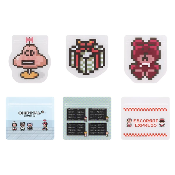 MOTHER2 遊戲圖騰 夾鏈袋 約16~18cm