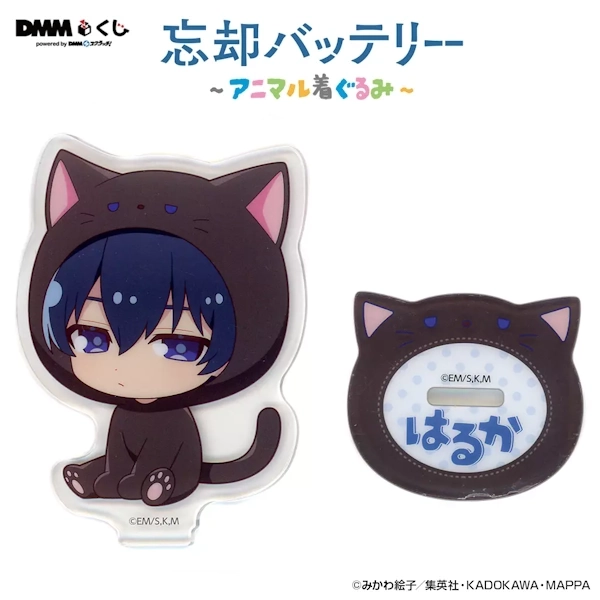 清峰葉流火 動物裝 角色立牌 約10cm